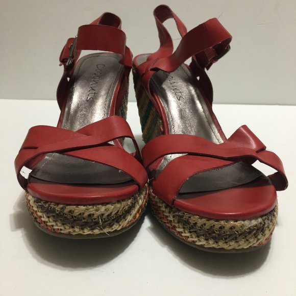 Coconuts Size 10 Wedge Sandals - Picture 4 of 10